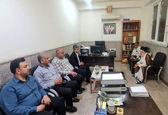 دیدار سرپرست شرکت بهره برداری مارون با امام جمعه شهرستان بهبهان