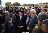 افتتاح و آغاز عملیات اجرایی پروژه‌های مهم آبرسانی و مهندسی رودخانه در خوزستان با حضور وزیر نیرو