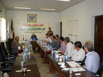 برگزاری جلسه مشترک کمیته های انضباطی کار و ایمنی بهداشت در سد مسجدسلیمان