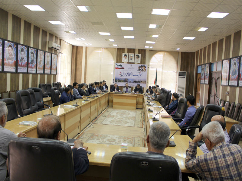 وضعیت تامین آب اراضی زیر پوشش حوضه مارون بهبهان بررسی شد