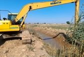  کانال ها و زهکش های انتقال آب منطقه عقیلی لایروبی شد