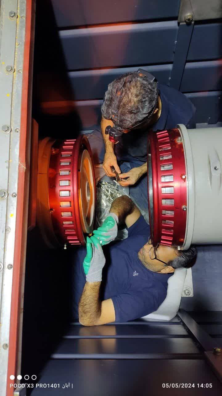 کلید ژنراتور  GCB  واحد شماره 5 نیروگاه شهید عباسپور بازسازی شد