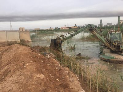 کانال سلمان اهواز لایروبی می شود

