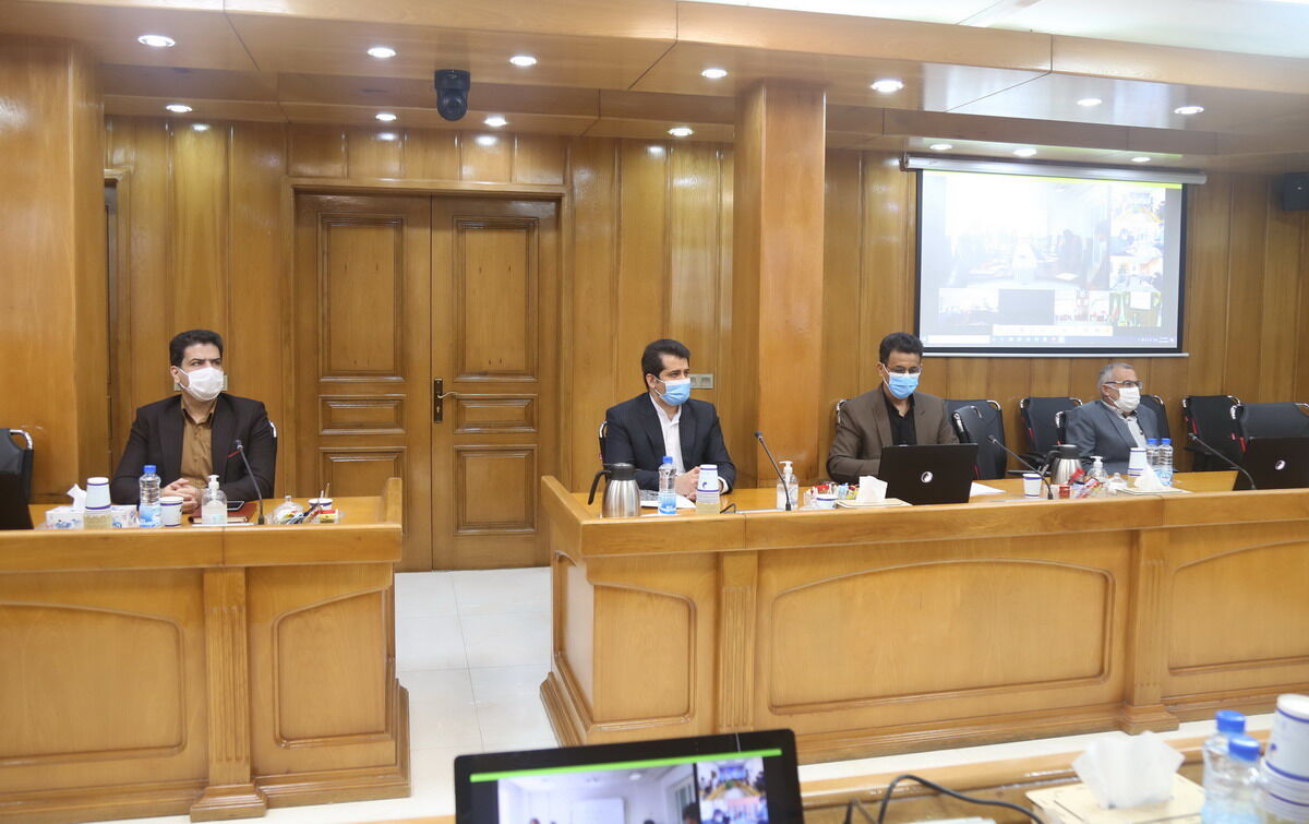 گزارش تصویری از نشست ویدئو کنفرانسی تدوین پیش نویس قانون جامع آب کشور/ ۶ آبان ماه ۹۹
