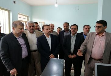 افتتاح دفتر امور مشترکین آب کشاورزی در شهرستان شوش دانیال 