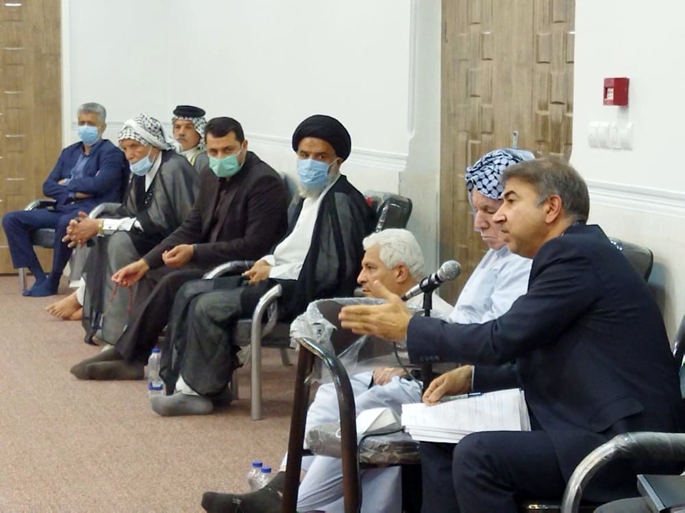 دیدار مدیرعامل سازمان آب و برق خوزستان با نماینده ولی فقیه در استان خوزستان
