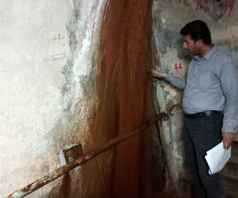 عملیات تمیزکاری و رسوب‌زدایی گالری سد مخزنی جره رامهرمز اجرایی شد