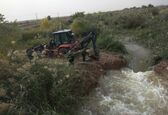    عملیات رفع گرفتگی و افزایش خروجی کانال توانا به رودخانه دز