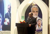 آئین بزرگداشت سالگرد شهادت حاج قاسم سلیمانی برگزار شد