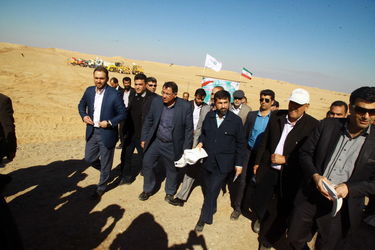بازدید یک روزه استاندار از طرح آبرسانی غدیر