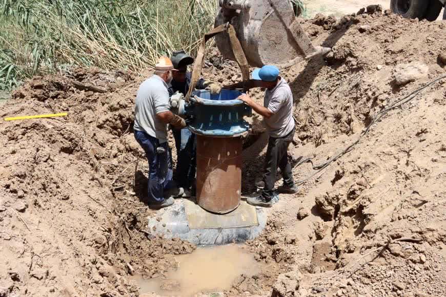 وعده سازمان آب و برق خوزستان برای تأمین آب شرب پایدار مینوشهر محقق شد