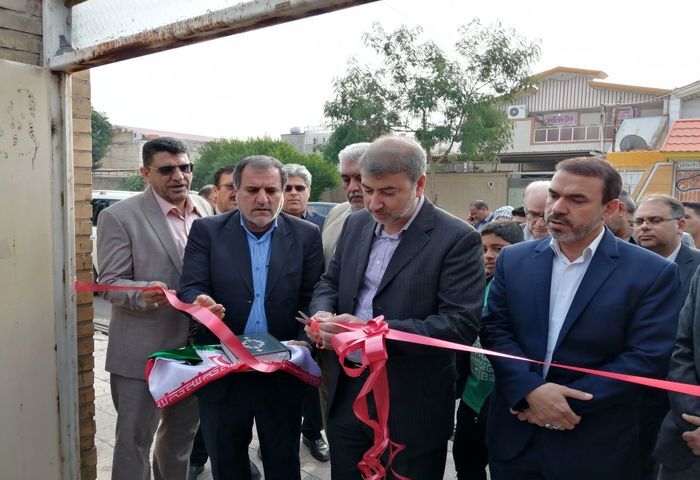 گزارش تصویری افتتاح دفتر امور مشترکین آب کشاورزی  شوش دانیال 