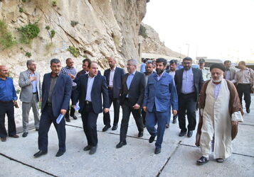 گزارش تصویری از بهره برداری آزمایشی سد تنظیمی آریوبرزن و افتتاح واحد دوم نیروگاه مارون در بهبهان