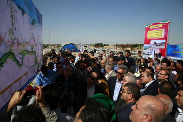 گزارش تصویری از بهره برداری نخستین قفل کشتیرانی ایران در سد سلولی بالادست رودخانه بهمنشیر