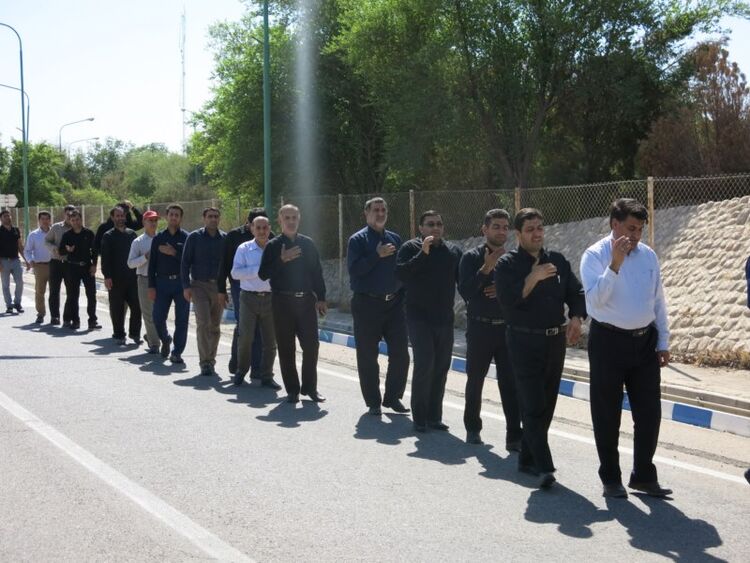 برگزاری مراسم عزاداری عاشورای حسینی در سد و نیروگاه کرخه