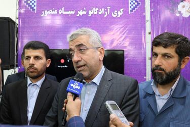 تصاویر آیین بهره برداری از فاز اول طرح جامع آبرسانی به شهرستان دزفول و کلنگ زنی آغاز فاز دوم طرح