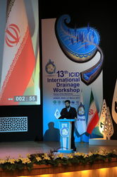 گزارش تصویری از سیزدهمین همایش بین المللی زهکشی در اهواز