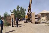 سرریز ارتباطی دز و کرخه رفع تصرف شد