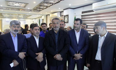 بازدید چهره های مذهبی، دانشگاهی، نظامی ، انتظامی ....از دیسپاچینگ سازمان