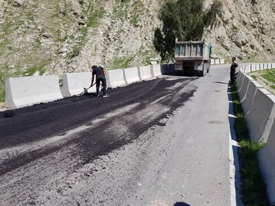 پایان عملیات رفع نقص جاده دسترسی به ساختمان های جانبی سد مارون(پلاژ)