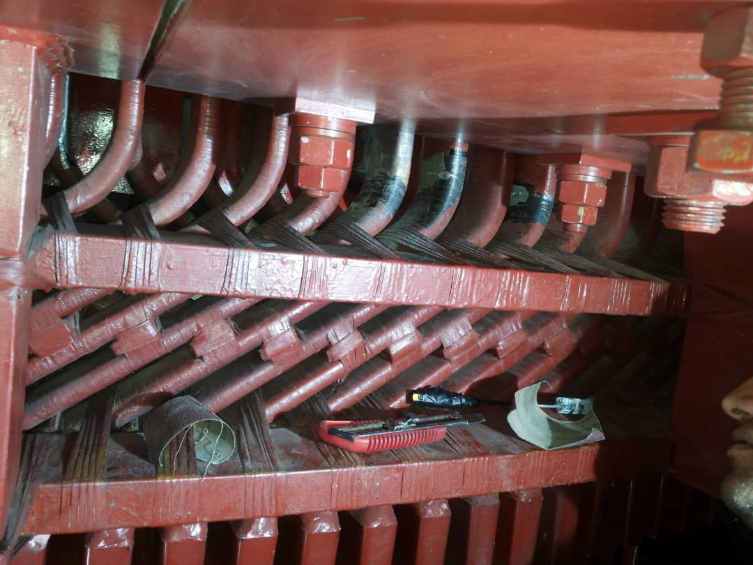 ترمیم سیم پیچ ژنراتور واحد شماره 2 نیروگاه سد مسجد سلیمان 