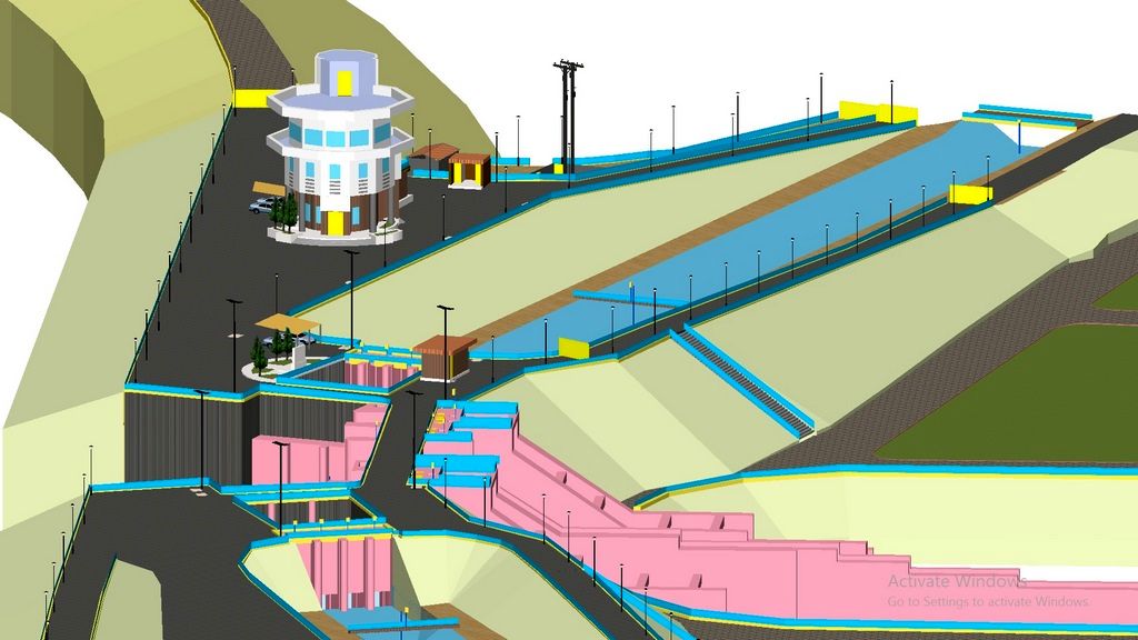 نقشه سه بعدی سد شهدای رامشیر تهیه شد