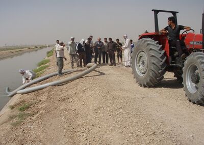 جمع آوری 20 رشته سیفون غیرمجاز در دشت آزادگان