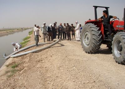 جمع آوری 20 رشته سیفون غیرمجاز در دشت آزادگان
