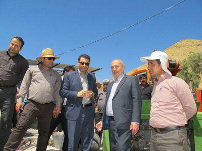 بازدید عضو کمیسون انرژی مجلس از پروژه اصلاح سیستم آبرسانی شهرستان اندیکا 