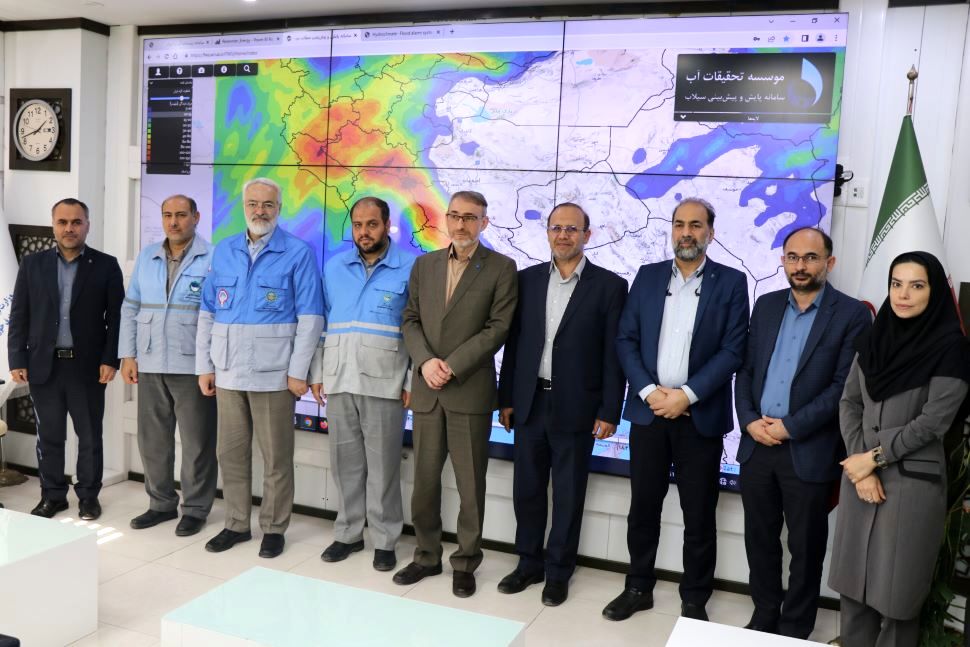 ارزیابی اقدامات سازمان آب و برق خوزستان توسط  کارگروه نظارتی سازمان مدیریت بحران کشور