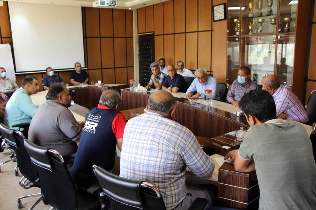 جلسه توجیهی الگوی کشت های کم مصرف با کشاورزان شبکه جنوب بهبهان  برگزار شد