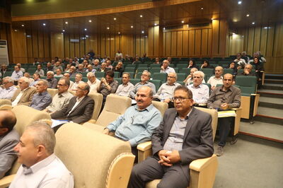  تکریم از باز نشستگان، در سالن همایش های بین المللی گیت بوستان
