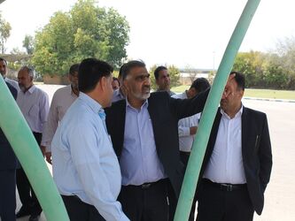 گزارش تصویری بازدید رئیس محترم کمیسیون انرژی مجلس دهم از سد کرخه