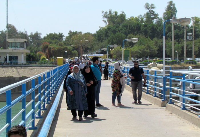 آمادگی سدها و تاسیسات شبکه های آبیاری شمال خوزستان برای استقبال از میهمانان نوروزی 