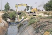 عملیات لایروبی کانال اصلی شبکه فجر و جایزان انجام شد