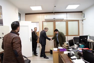 بازدید مدیرعامل از مدیریت مهندسی عمومی سازمان      