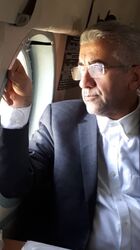 بازدید هوایی وزیر نیرو