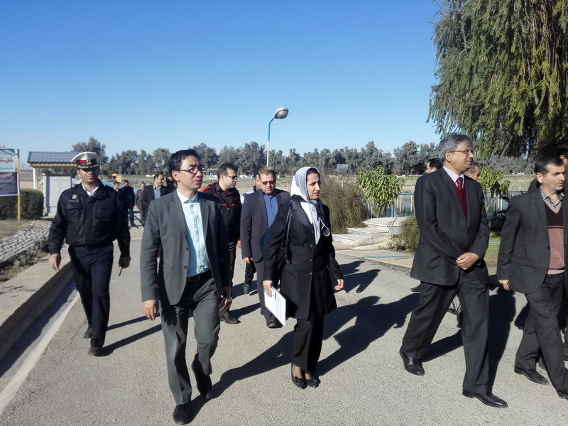 سفیر هندوستان از سد تنظیمی دز دیدن کرد