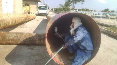 گام تعمیراتی تاسیسات آبرسانی بندر امام خمینی (ره)