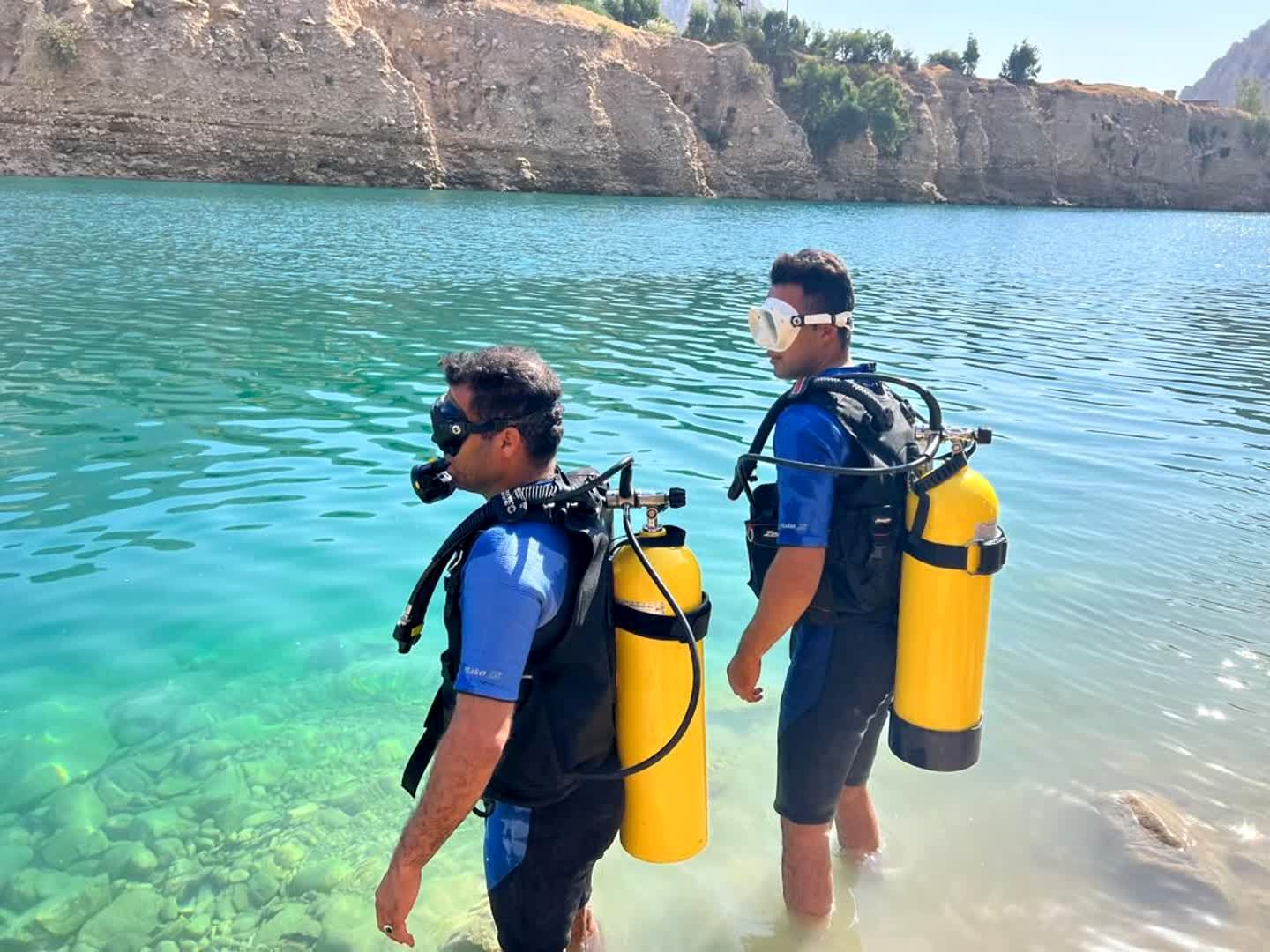 دوره آموزشی غواصی دو ستاره CMAS ویژه کارکنان شرکت آب جنوب شرق برگزار شد