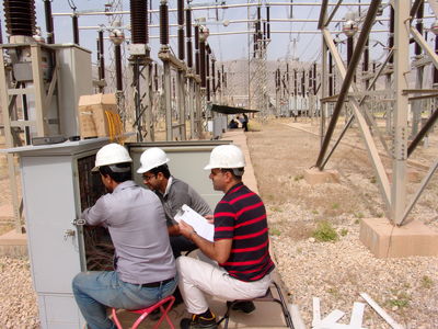 تعویض تابلوهای برق پست فشار قوی سد مسجدسلیمان