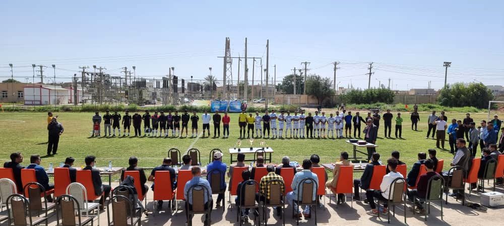 کسب جام اخلاق تیم فوتبال شرکت بهره برداری مارون