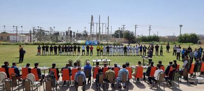 کسب جام اخلاق تیم فوتبال شرکت بهره برداری مارون