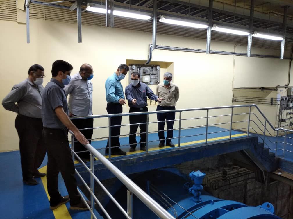 بازدید و ارزیابی تاسیسات شرکت بهره برداری ازسد، نیروگاه و شبکه های آبیاری مارون