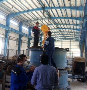 عملیات بهینه سازی کرن 25 تنی ایستگاه پمپاژ ام الدبس با موفقیت انجام شد