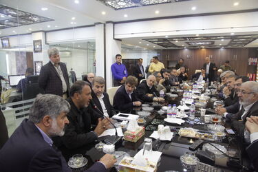 بازدید چهره های مذهبی، دانشگاهی، نظامی ، انتظامی ....از دیسپاچینگ سازمان