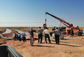 موتور تلمبه های غیر مجاز محدوده‌ی کانال چمران در حوزه کرخه جنوبی جمع آوری شد
