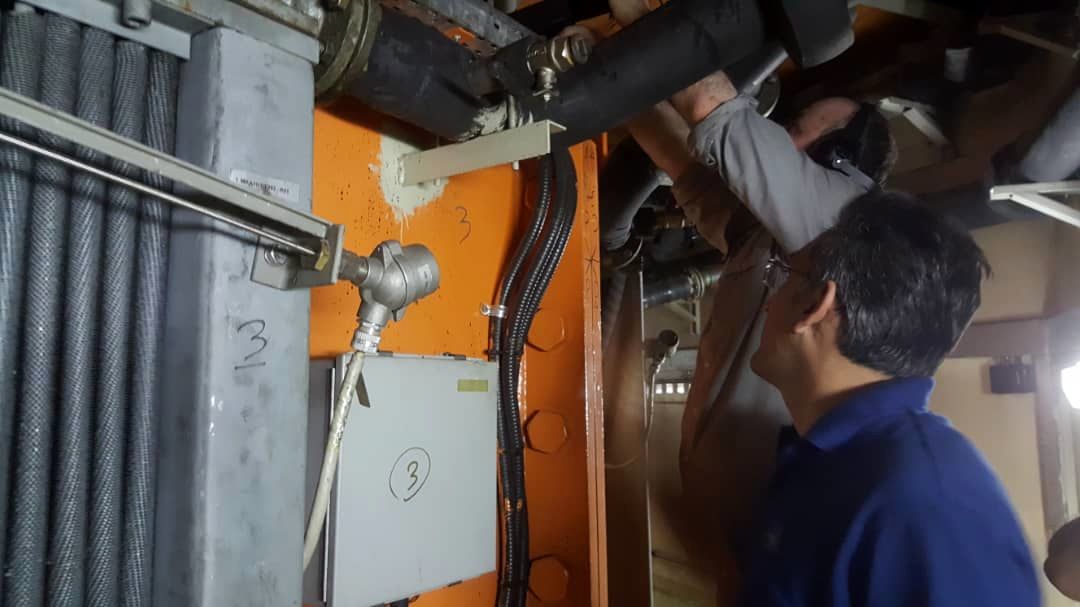 تست تعمیرات پیشگویانه تجهیزات اصلی و کمکی نیروگاه سد مسجد سلیمان