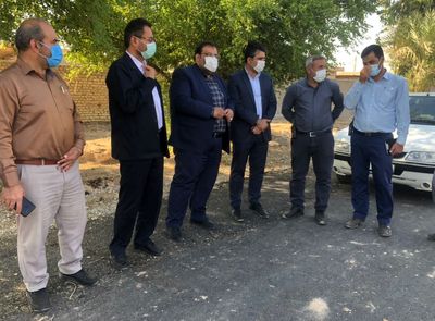 سرپرست فرمانداری شهرستان کرخه از نهر سلایمی ‌‌شبکه شاوور در حوزه مرکزی شرکت آبیاری کرخه و شاوور بازدید کرد