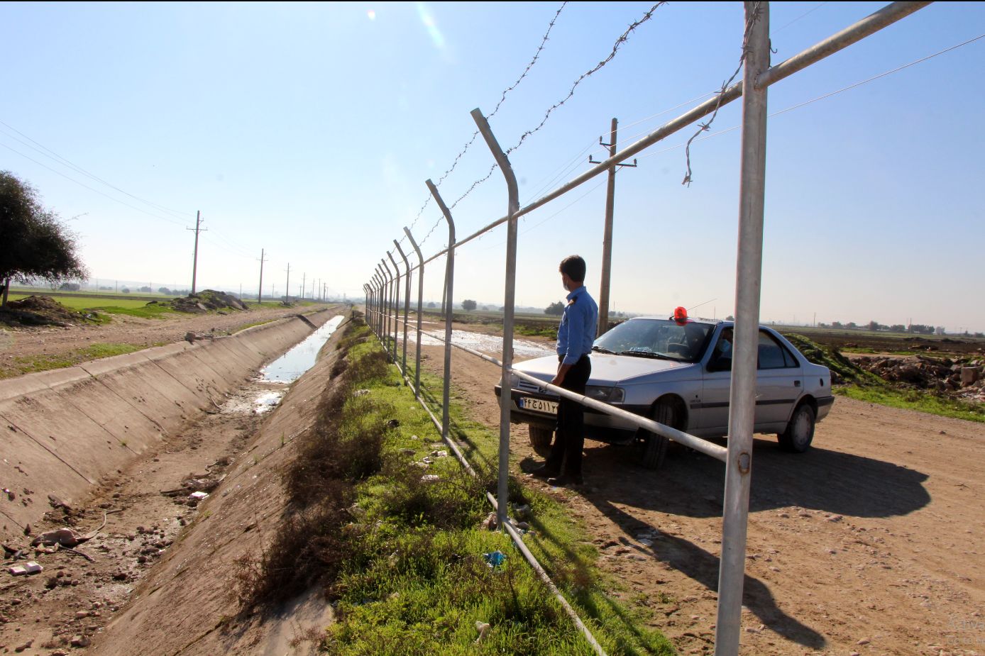 سارقان تجهیزات شبکه آبیاری مارون به دام افتادند